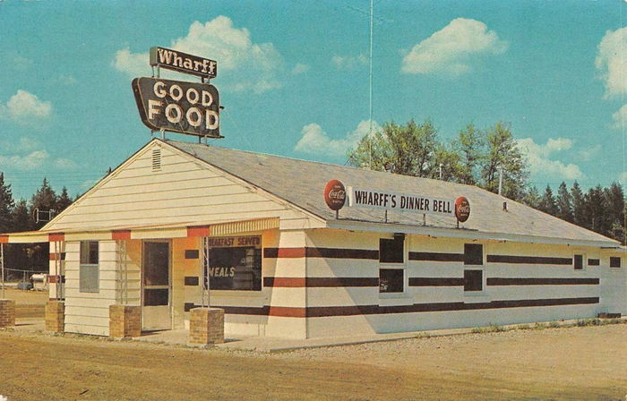 Wharffs Dinner Bell - Old Postcard And Promos (newer photo)